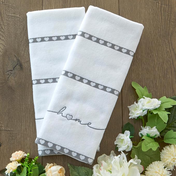 SKL Home Heart in Home Hand Towel Set - Image 4