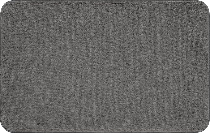 American Soft Linen 21x32 Fluffy Foamed Slip Reducer Bath Rug, Machine Washable - Image 7