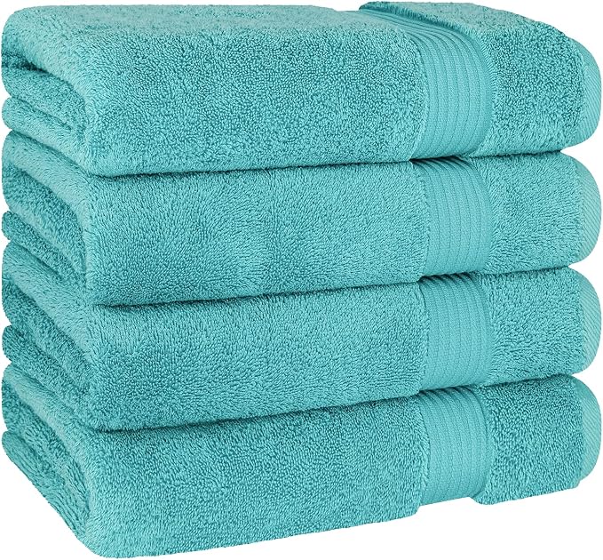Cotton Paradise 4 Piece Turkish Bath Towels - Image 6