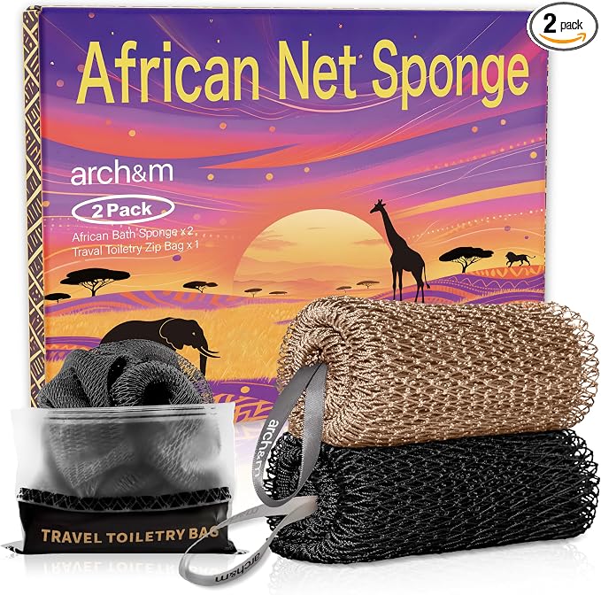 Authentic African Net Sponge Knots by ARCHM