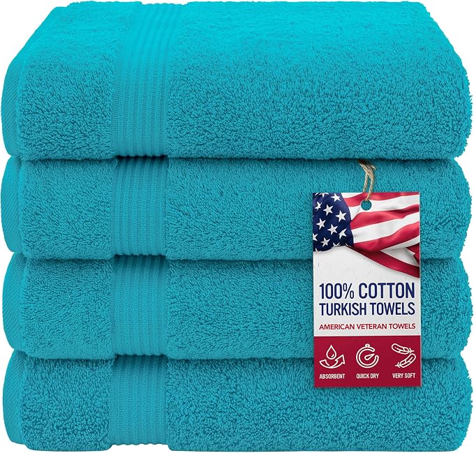 American Veteran Towel, 100% Cotton Turkish Bath Towels by American+Veteran+Towel
