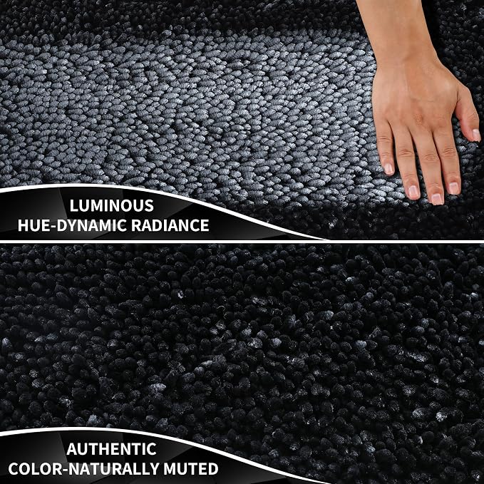 Yimobra Long Bathroom Rugs Runner 70x24 Inch, Extra Thick Soft Absorbent - Image 2