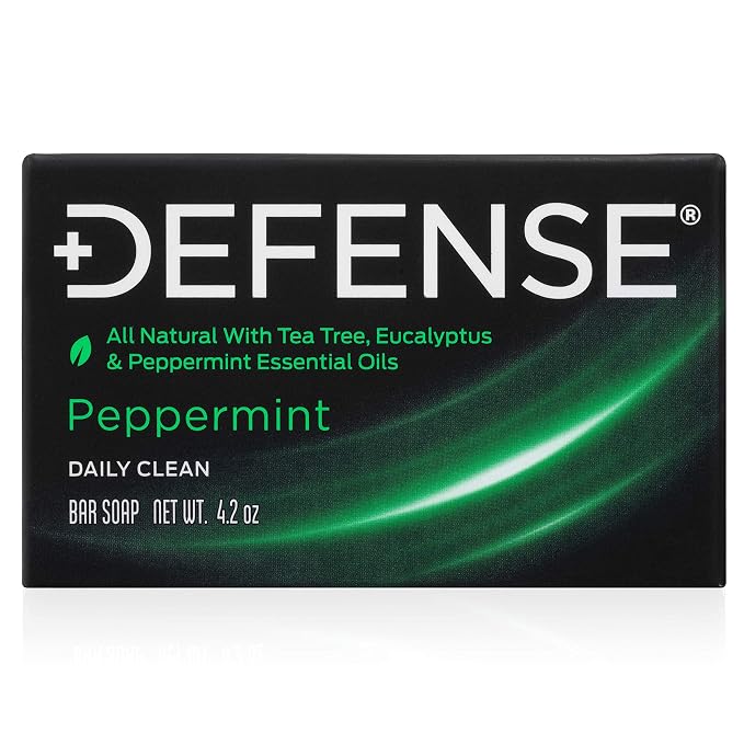Defense Soap 12pk All Natural Peppermint Bar Soap - Image 9