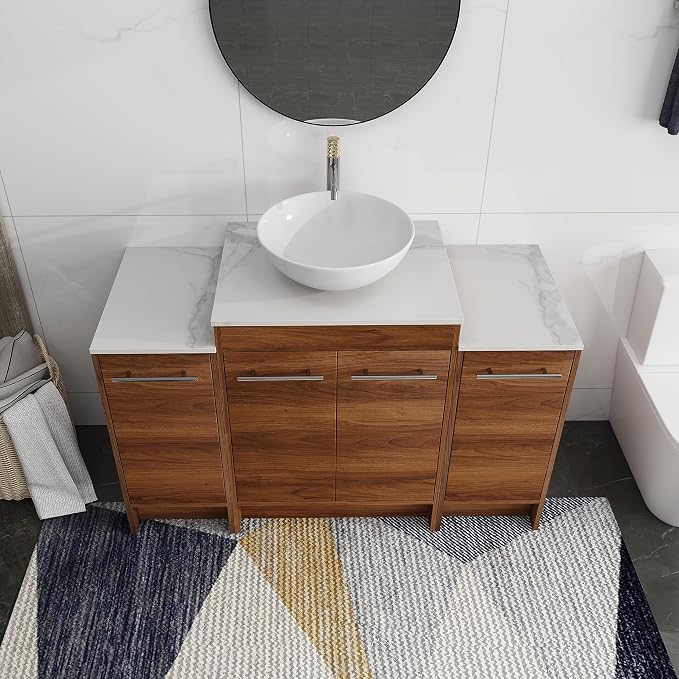 48 Inch Bathroom Vanity with Sink, Mordern Bathroom Vanity, Single Sink - Image 8