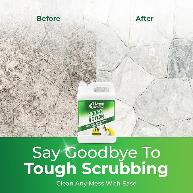 Hygea Natural Tough Action Tile & Grout Cleaner - Image 6
