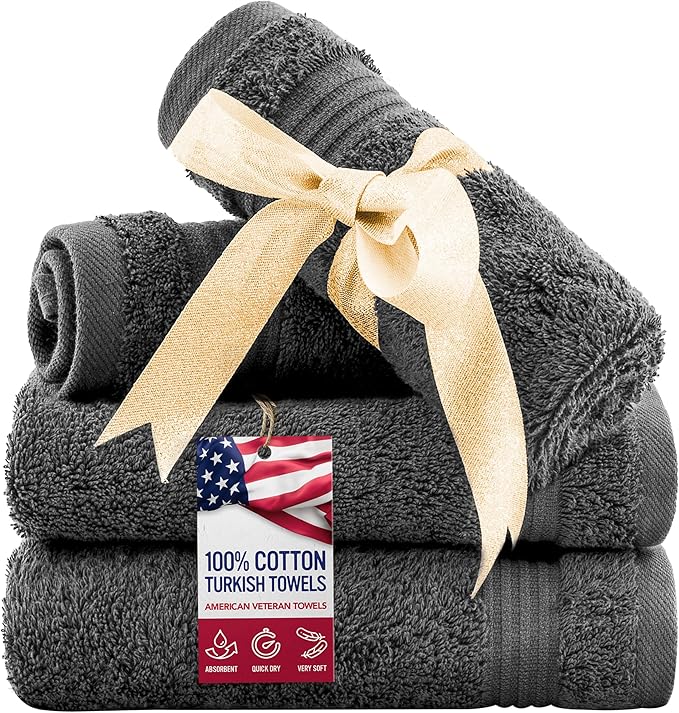American Veteran Towel, 100% Cotton Turkish Washcloths by American+Veteran+Towel