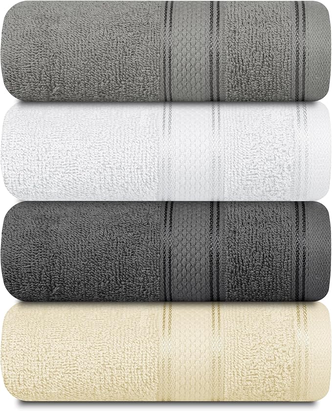 Casa Lino 100% Cotton Hand Towels by CASALINO