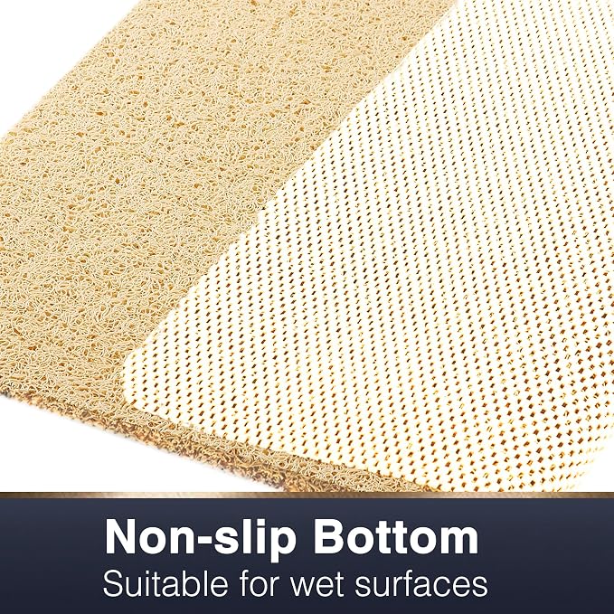 Asvin Soft Textured Bath, Tub Mat, 24x32 Inch, Phthalate Free, Non Slip Comfort - Image 3