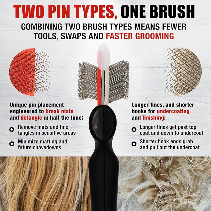 FlexIt Dog Grooming Comb - Image 6