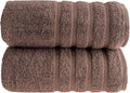 HALLEY Turkish 2 Pack Premium Bath Towels 650 GSM Highly Absorbent Super Soft by HALLEY-TurkishCottonTowels