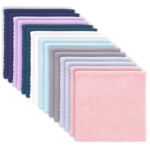 16 Pack Baby Washcloths burp cloths by BAMBOO+QUEEN