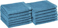 Amazon Basics Cotton Washcloths, Lake Blue by AmazonBasics
