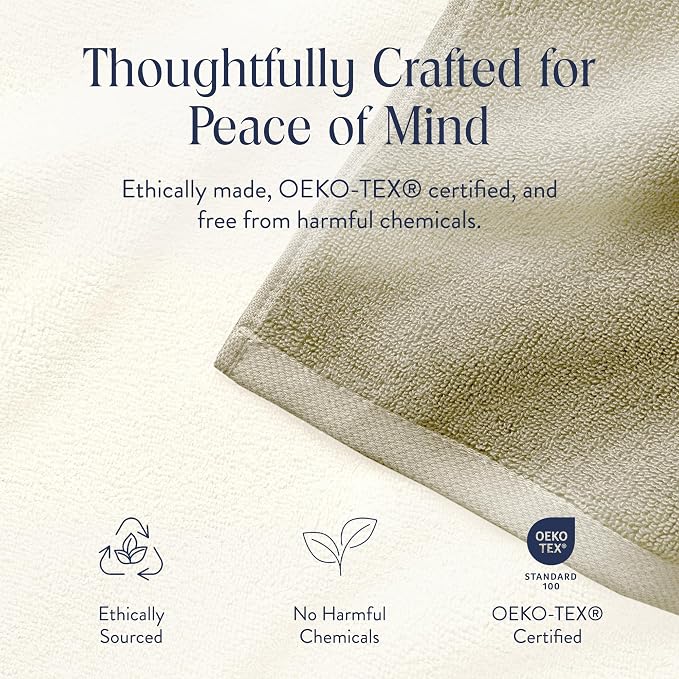 Brooklinen Super-Plush Bath Towel and Hand Towel Set - Image 3