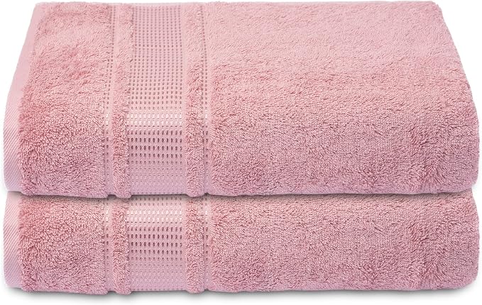 Melissa Linen, 2 Piece Bath Towel Set, Turkish Cotton Bath Towels - Image 4