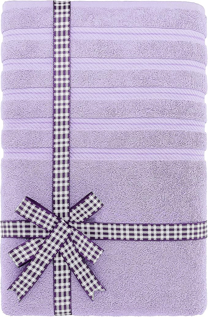 American Soft Linen 35x70 Jumbo Large Bath Towels, 600 GSM 100% Cotton Turkish - Image 4