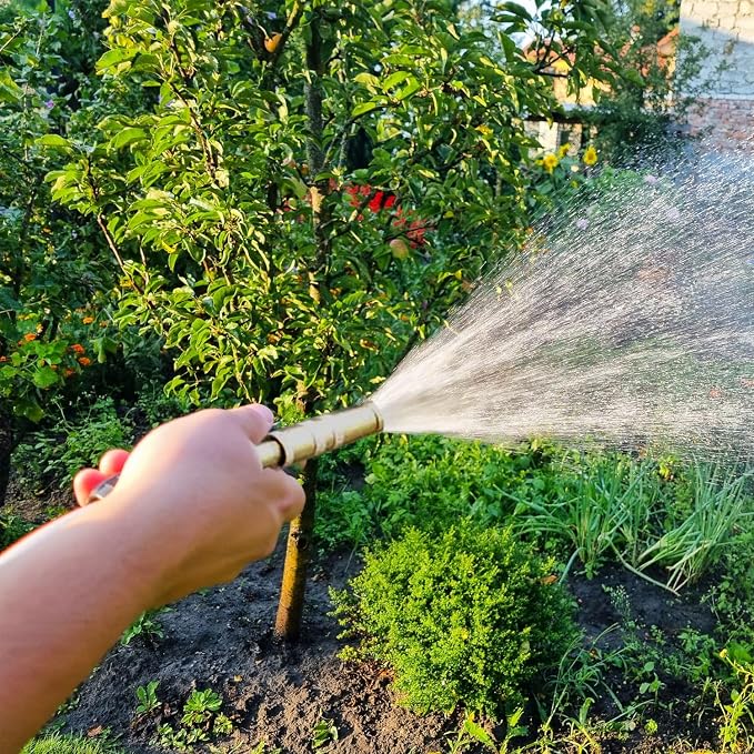 High Pressure Garden Hose Nozzle Heavy Duty Water Sprayer - Image 3