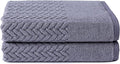 Texere 100% Organic Cotton Jacquard 650 GSM Premium Bath Towel Sets by TexereSilk