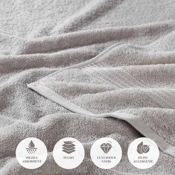 Superior Egyptian Cotton 10-Piece Face Towel Set, Small Towels - Image 8