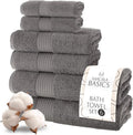 MAURA Basics Bath Towel Sets for Bathroom by MAURA