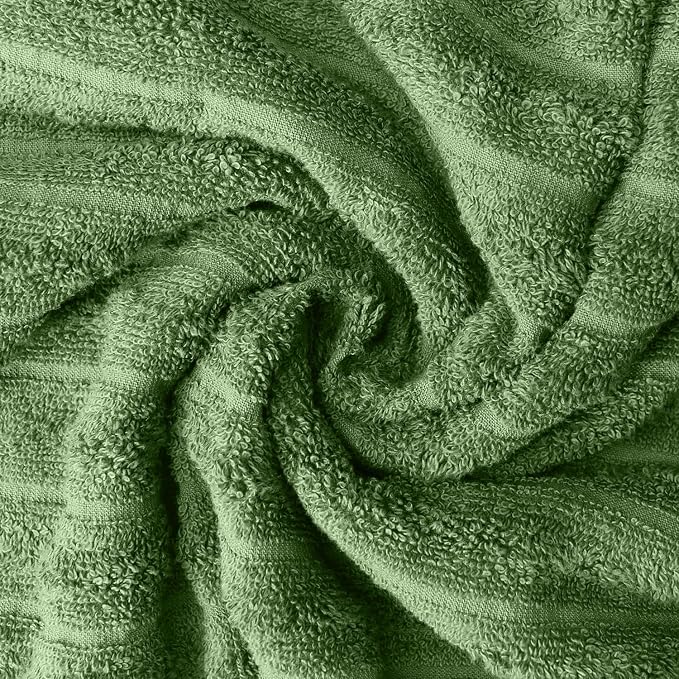 DAN RIVER Pack of 2 Bath Sheet 35x70 Inches, Extra Large Ribbed Quick Dry Bath - Image 7