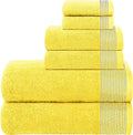 Belizzi Home 100% Cotton Ultra Soft 6 Pack Towel Set, Contains 2 Bath Towels by Unknown