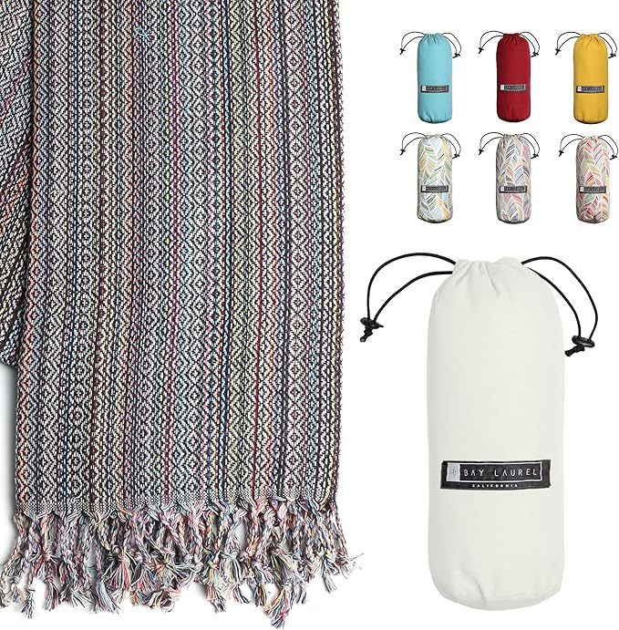 BAY LAUREL Turkish Beach Towel by BayLaurel