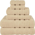 American Soft Linen Luxury 6 Piece Towel Set, 2 Bath Towels 2 Hand Towel 2 by AmericanSoftLinen