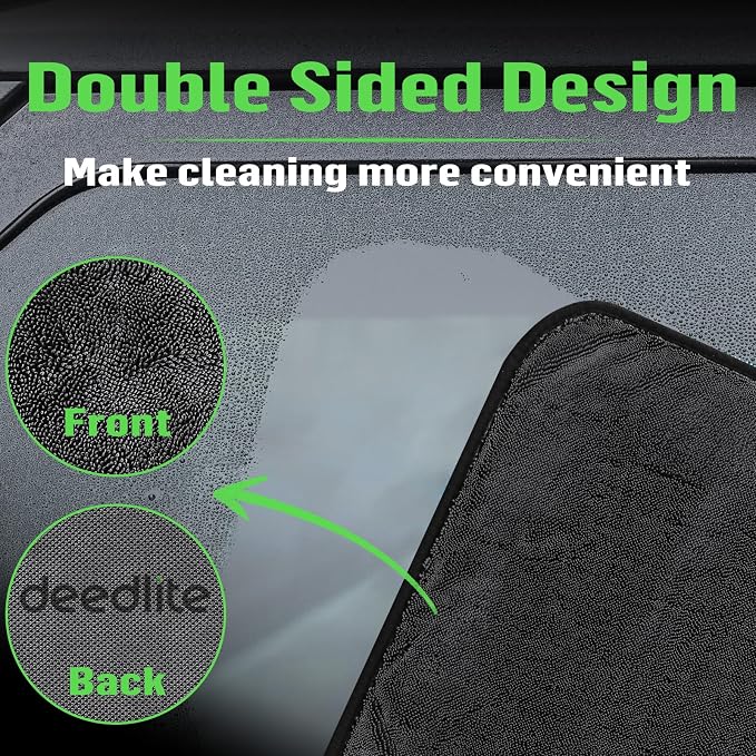 Shiny Bath Wipes Shower Cleaning Cloths, Premium Car Drying Towel | Ultra - Image 4
