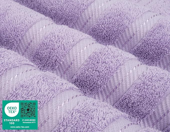 American Soft Linen Luxury 4 Piece Bath Towel Set, 600 GSM 100% Cotton Turkish - Image 4