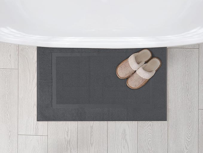 Utopia Towels Cotton Banded Rug, Bath Mats, Not a Bathroom Rug, 21 by 34 Inches - Image 6