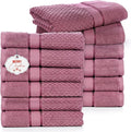 Ample Decor 100% Cotton Hand Towel by AmpleDecor