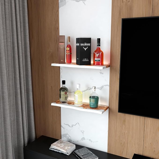 RWA Straight Edge Floating Shelf – Unique Wood Floating Shelf - Image 5