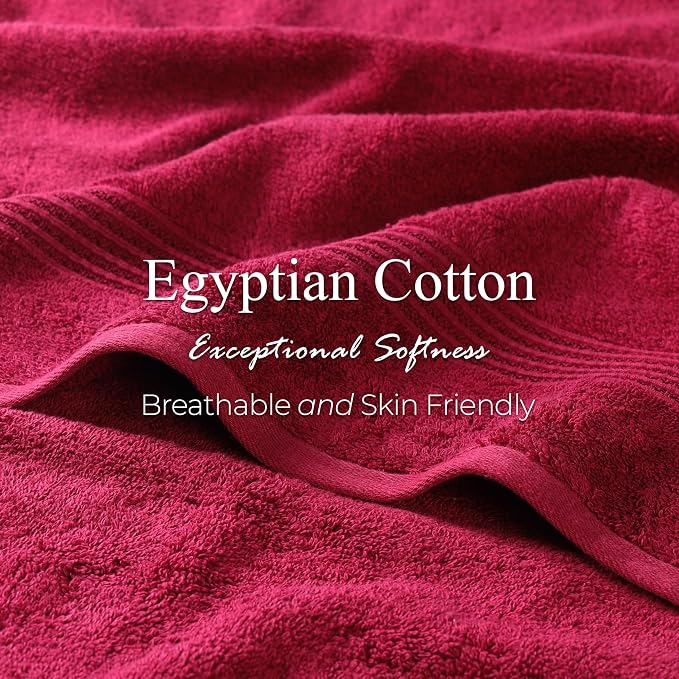 Superior Egyptian Cotton 10-Piece Face Towel Set, Small Towels - Image 7