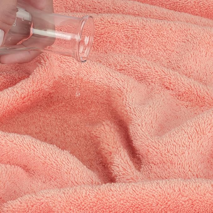 Cotton Paradise 6 Piece Towel Set, 100% Cotton Soft Absorbent Turkish Towels - Image 7