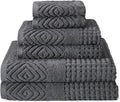 Texere 100% Organic Cotton Diamond Jacquard 700 GSM Luxury Bath Towel Sets by TexereSilk