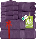 Utopia Towels 8 Piece Luxury Towel Set – Majestic Plush, Super Absorbent & by UTOPIATOWELS