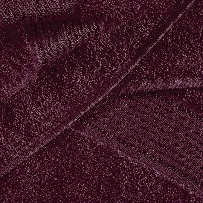 Belizzi Home 100% Cotton Towel Set, Contains 6 Soft Bath Towel, 6 Hand Towels - Image 2