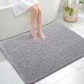 OLANLY Bathroom Rugs 40x32, Extra Soft Absorbent Chenille Bath Rugs, Rubber by OLANLY