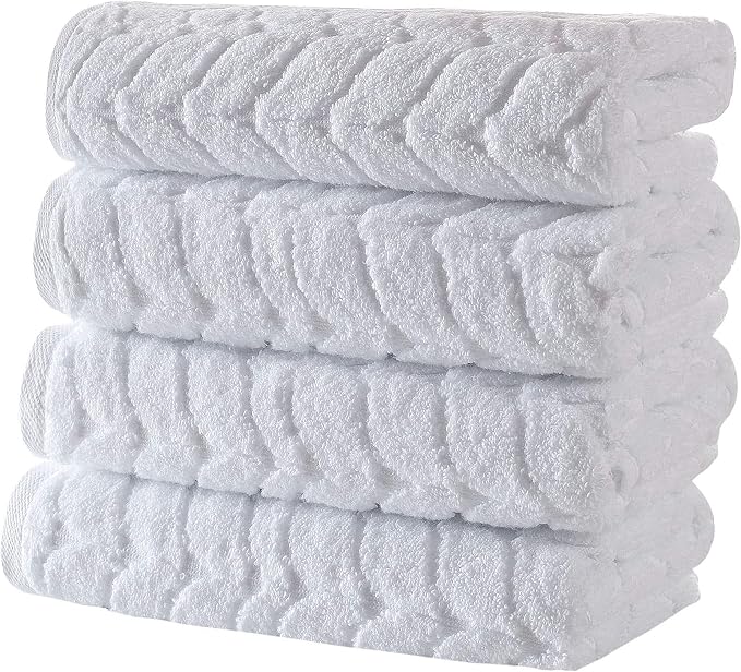 BAGNO MILANO Turkish Bath Towels, Soft Plush Jacquard Luxury Bath Towels by BagnoMilanoLuxurySoftness