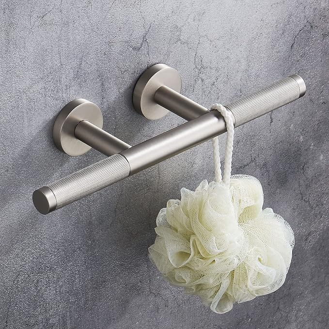 Shower Foot Rest, Brushed Nickel Shower Footrest - Image 3