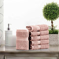 BLUENILEMILLS Madison Egyptian Cotton Face Towel/Washcloth Set, by Blue+Nile+Mills