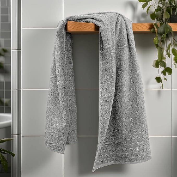 Tens Towels Pack of 1 Jumbo Bath Sheet 40 x 80 Inches, Extra Large & Light - Image 5