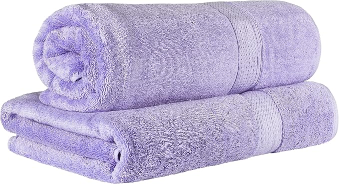 BLUENILEMILLS BNM 800 GSM Premium Quality Egyptian Cotton Bath Sheet Set by Blue+Nile+Mills