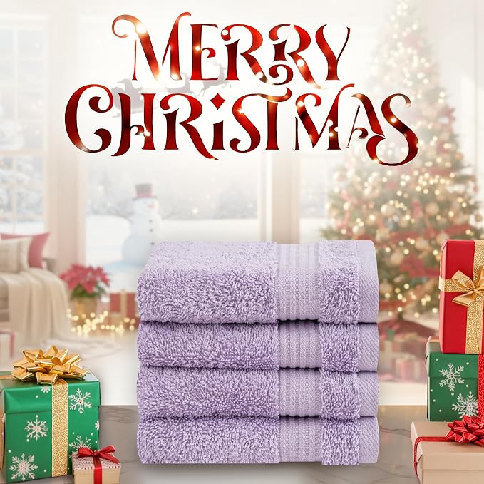 Cotton Paradise 100% Cotton Turkish Washcloth Set - Image 2
