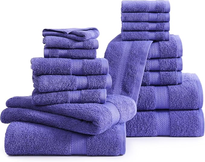 LANE LINEN Cotton Bath Towel Set - Image 2