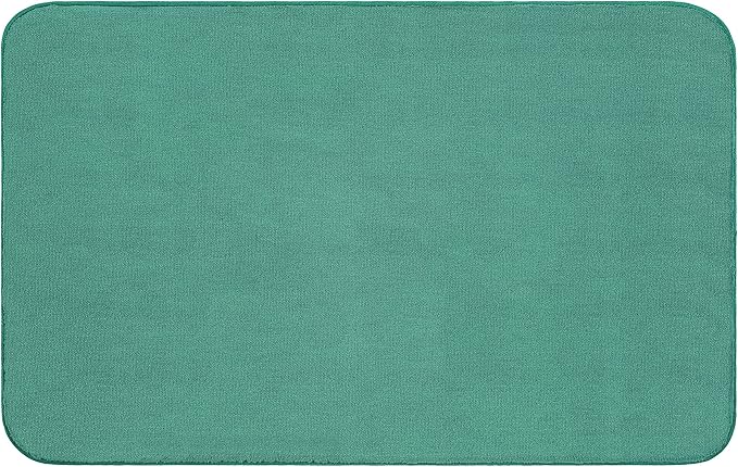 American Soft Linen 21x32 Fluffy Foamed Slip Reducer Bath Rug, Machine Washable - Image 7