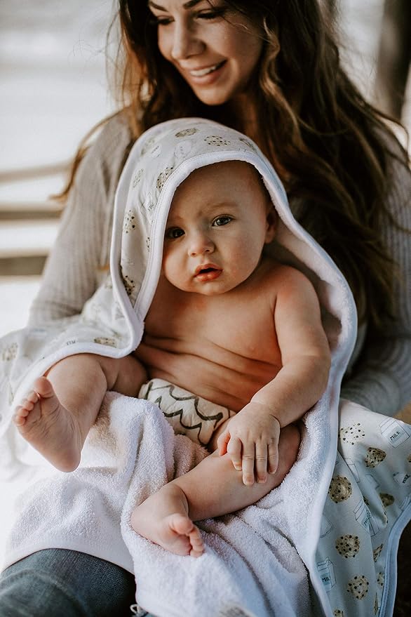 Copper Pearl Hooded Bath Towels Premium Knit/Terry Cloth Baby Towels - Image 6
