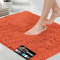 GORILLA GRIP Bath Rug Mat, Thick Soft Absorbent Chenille, Quick Dry Microfiber by GorillaGrip
