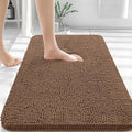 OLANLY Bathroom Rugs 30x20, Extra Soft Absorbent Chenille Bath Rugs, Rubber by OLANLY