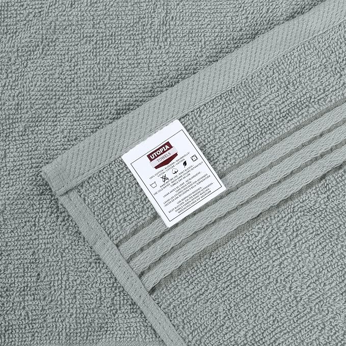 Utopia Towels 12 Pack Premium Wash Cloths Set, 12 by 12 Inches, 100% Cotton - Image 9